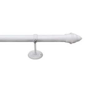 Kit de hierro de 1/2 pintado blanco