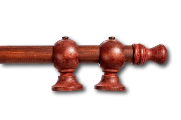 Kit de madera con soporte torneado