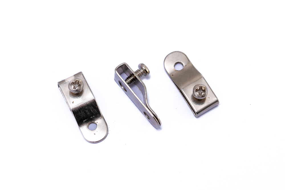 Soporte visillo con tornillo