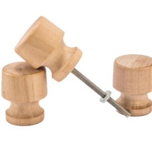 Tiradores de madera