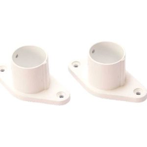 Soporte para caño curvo aluminio