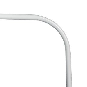barral curvo para baño