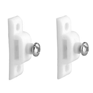 Soporte visillo plastico con tornillo